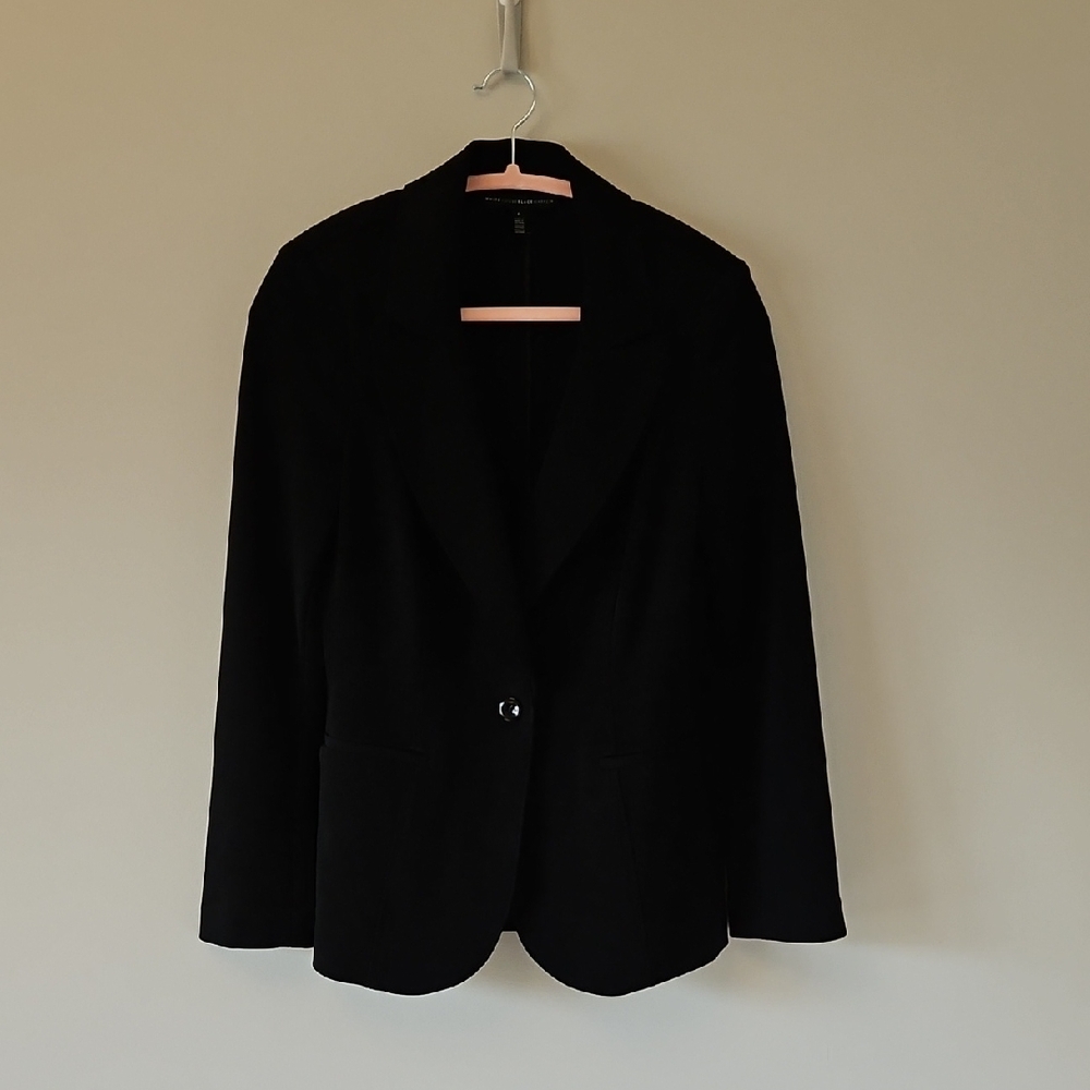 White House Black Market Elegant Black Blazer